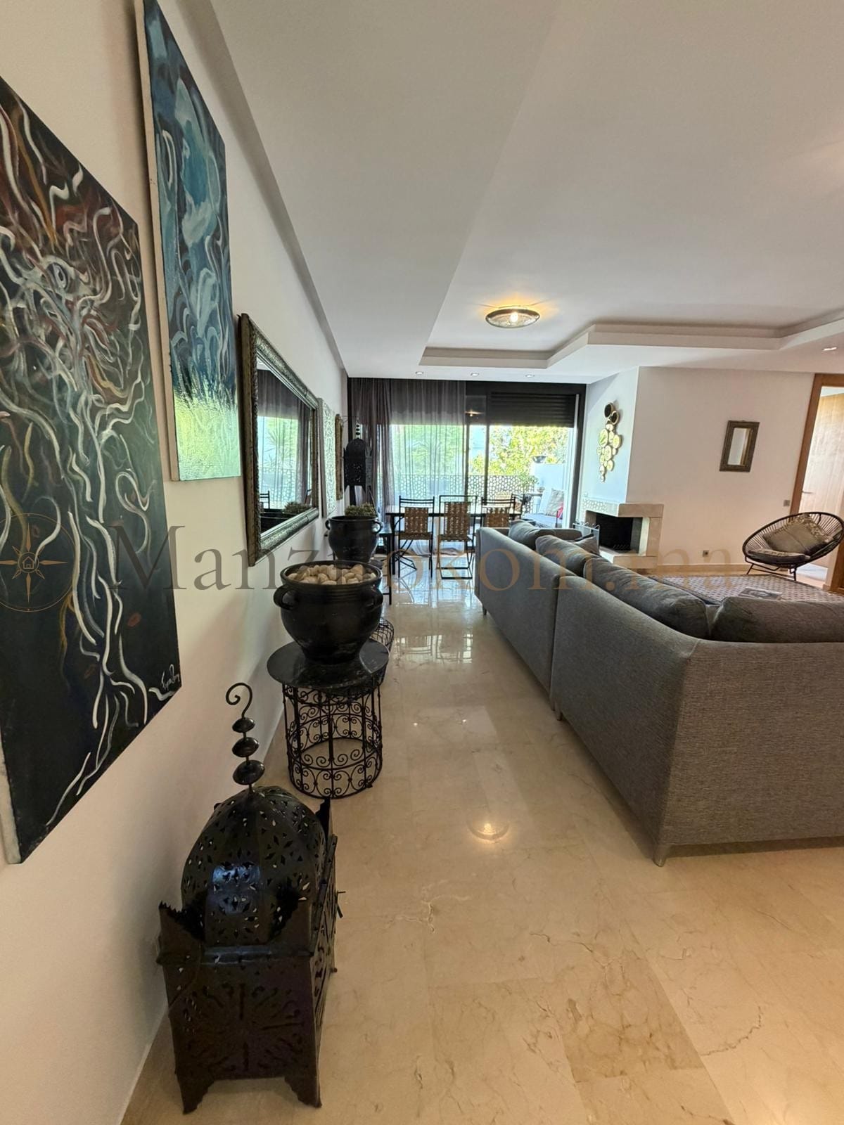 Appartement Orangeraie haut standing meublé 3 chambres 