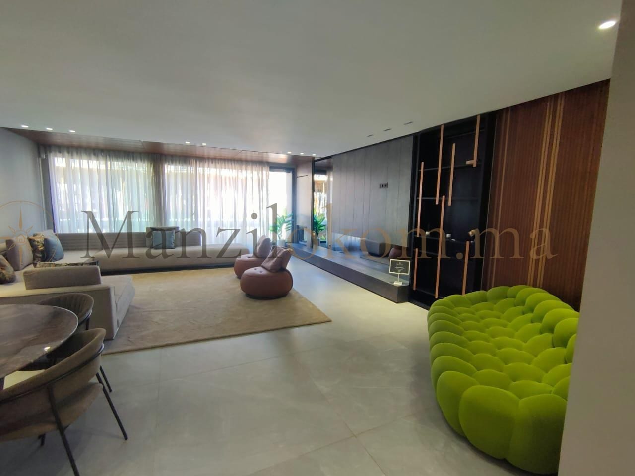 Appartement haut standing 3 chambres – Jnane Souissi– Non meublée