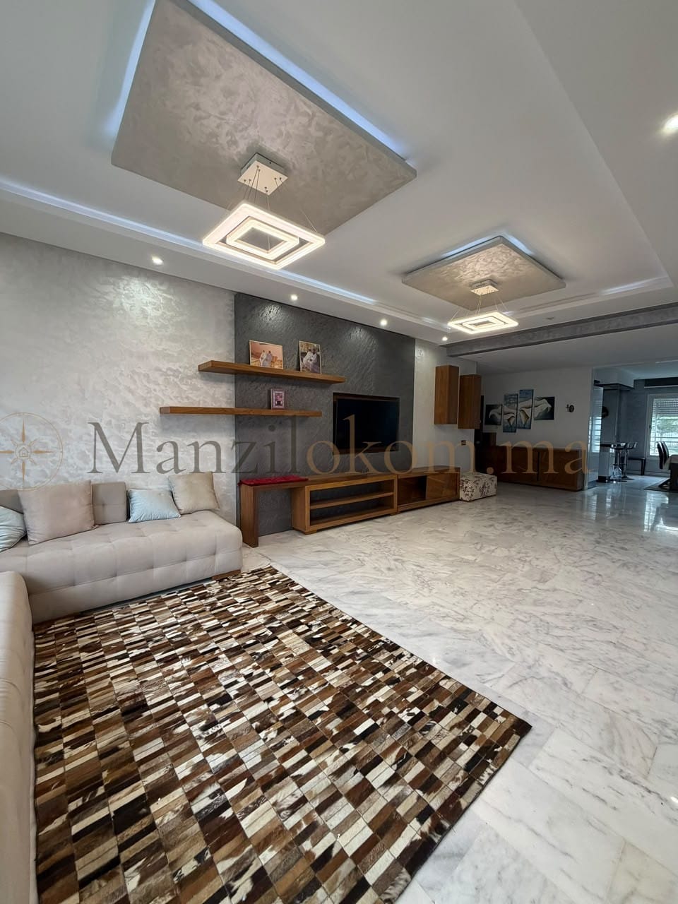 Appartement 3 chambres-Harhoura